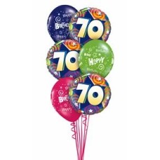 70th Birthday Bouquet (Deluxe)
