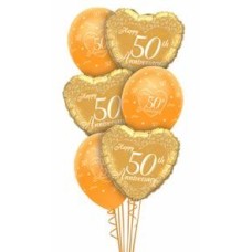 Golden Anniversary Bouquet (Deluxe)