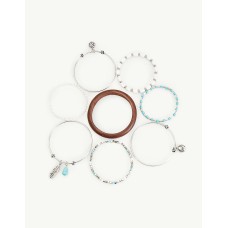 Set Of 8 Boho Bracelets