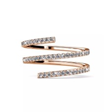 KRYSTAL COUTURE Twirler Ring Embellished with Swarovski crystals-6