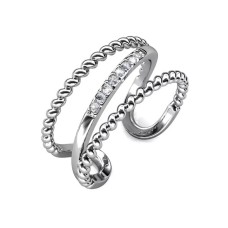 Krystal Couture Jennifer Ring Embellished With SwarovskiCrystals