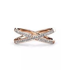 KRYSTAL COUTURE Synergy Ring Embellished with Swarovski crystals