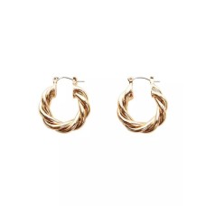 Intertwined Hoop Earrings