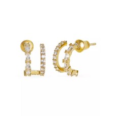 14k Gold Plated Yamada Stud Earrings