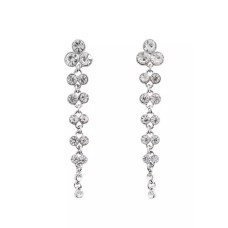Long Rhinestone Earrings