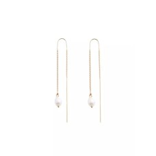 Pearl Thread Earrings