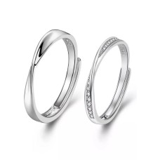 LKK2054C LYCKA Couple Mobius Ring