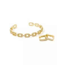 18k Gold Plated Fetter Lash Jewelry Set