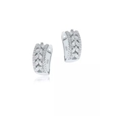 Ceasera Silver 925 Zirconia Earrings