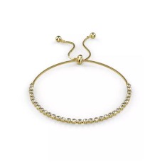 KRYSTAL COUTURE Tia Gleam Pull-Tie Tennis Bracelet