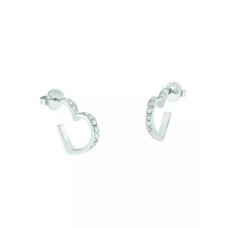 17MM Heart Frame Earrings