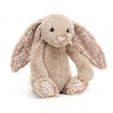 Small Blossom Beige Bunny