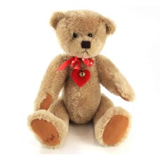 Heart Bell Teddy Bear
