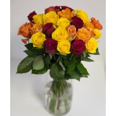 Bouquet Of Roses - Mediterranean Atmosphere With 60 Cm Roses (L)