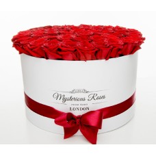 Red Roses In A Giant Rose Box