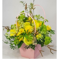 Greetings to mother with love in the colors of summer