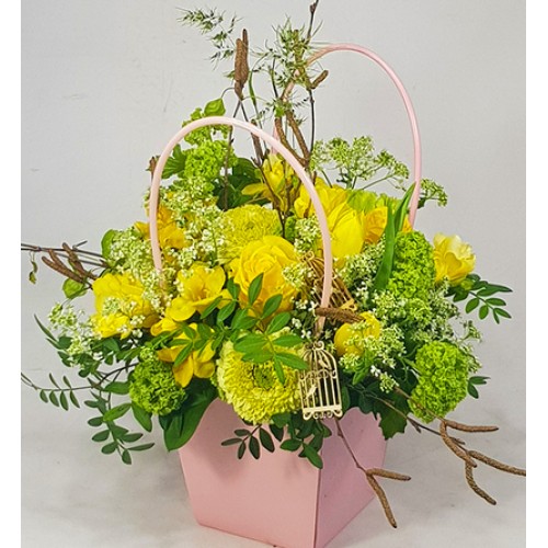 Greetings to mother with love in the colors of summer