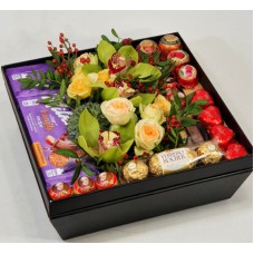 Artúr Gombóc's small garden - flower box with sweets