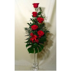 Classic red! - A bouquet of roses (S)