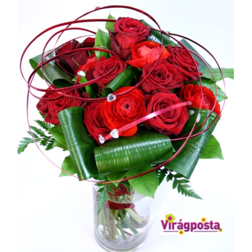 Dizziness! - bouquet of red roses