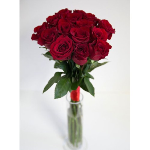 Red roses - scepter bouquet (XS)