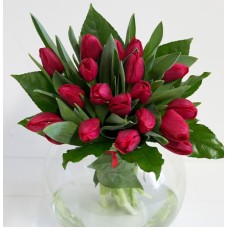 Do you still love me? Bouquet of red tulips (Small)
