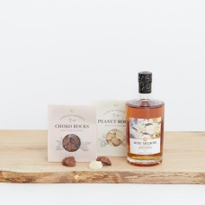 Méry-Melrose, Organic Cognac with peanut and chocolate rocks