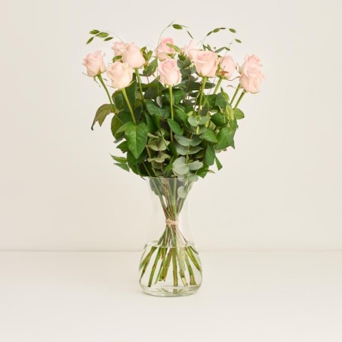The pink roses (Small (9 pcs))