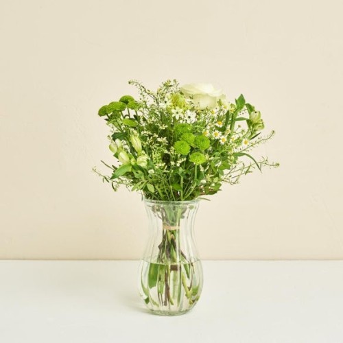 The florist's creative bouquet in light shades (Small)