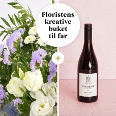 The florist's bouquet for dad with Duchesse Des Pastres, Pinot Noir