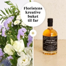 The florist's bouquet for dad with Linkwood, Single Malt Scotch Whisky