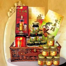 Halal-Hamper of Bird's nest, Essence of Fish With Herbal Health Tonic.
