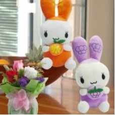 Bunny with Roses