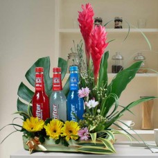 Vodka Ice Drifter And  Ginger Flowers