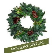 Cheerful Pine Wreath
