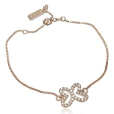 Rose Gold Cubic Zirconia Bracelet-8