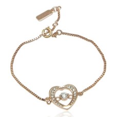 Rose Gold Cubic Zirconia Bracelet-5
