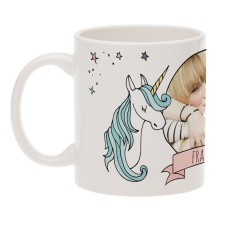 Unicorn mug with photo
