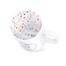 Personalised Mug - Love (With a print inside)