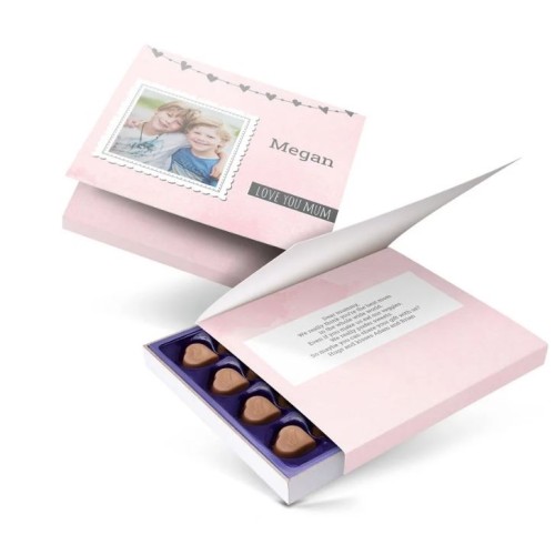 Personalized chocolate gift box - Mother's Day (110 grams)