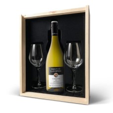 White wine with personal label - Maison de la Surprise Chardonnay (Wine set)