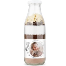 Personalized Label Brownie Cake Mix for Mother's Day