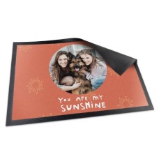 Doormat with photo (105 x 70 cm)
