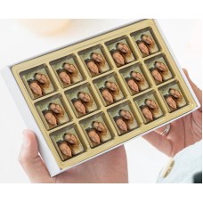 Chocolates with photo - square - 15 pieces