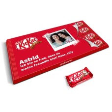 XXL KitKat bar with name & photo
