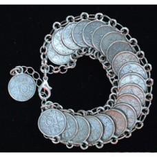Bracelet coins: dubbeltjes