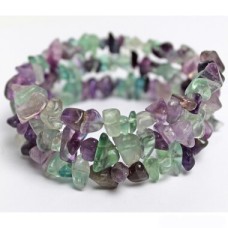 Bracelet Fluorite and Amethist