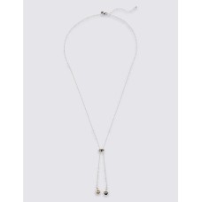 Modern Pearl Effect Necklace