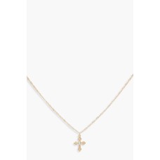 Delicate Cross Choker