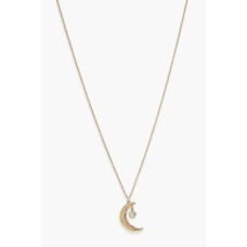 Moon & Gem Necklace